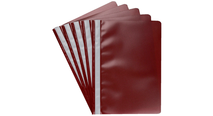 Quantore, snelhechter A4, PP, rood, 100811594