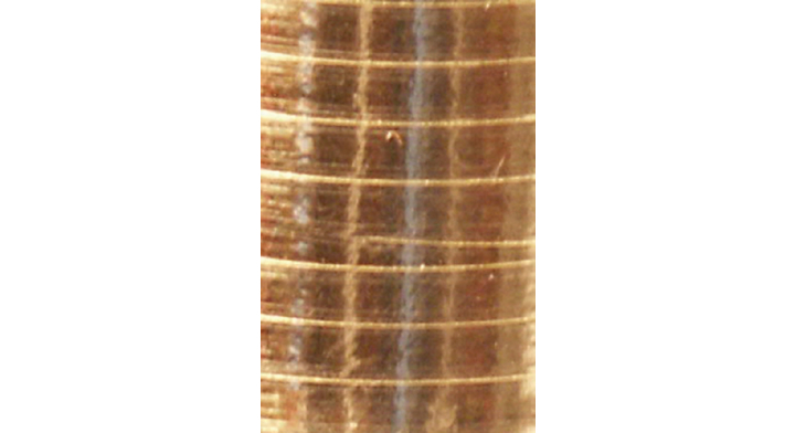 Polyband haza 250mx5mm metallic goud