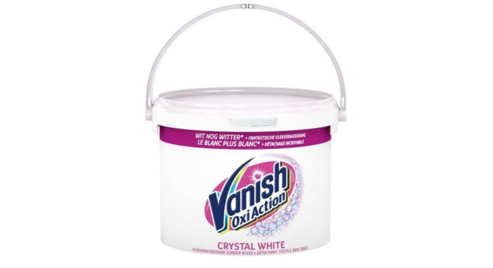 Vanish Oxi Action Crystal White, vlekkenverwijderaar, 2.4kg (1 stuk)