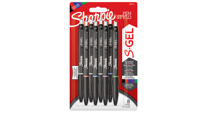 Gelschrijver sharpie s-gel m 8st assorti(2198778)