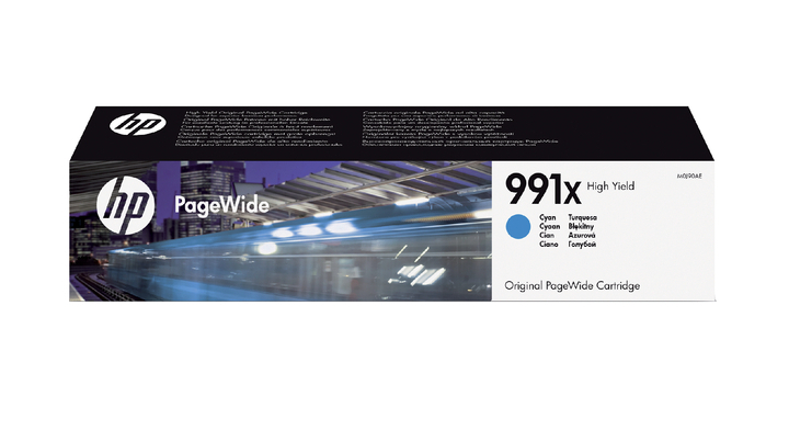Inkcartridge hp 991x m0j90ae blauw(m0j90ae)