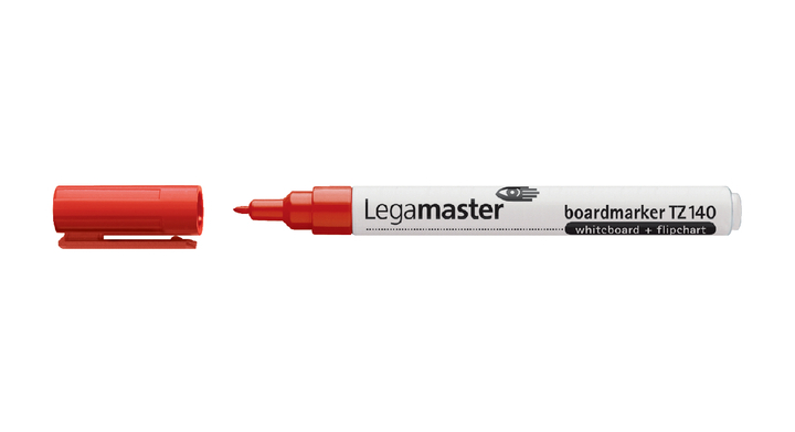 Viltstift lega tz140 whiteboard rond 1mm rood