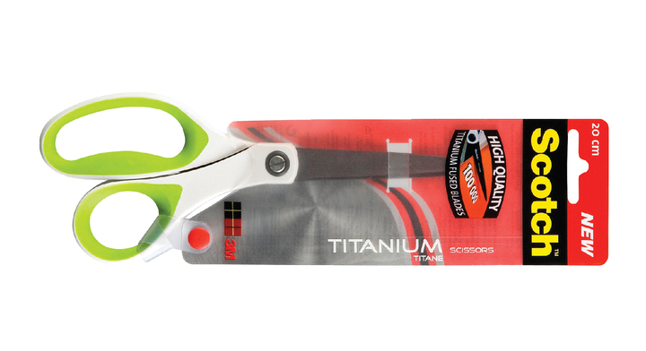 Schaar scotch titanium 20cm groen(1458gree)