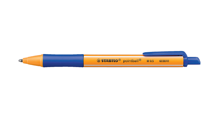 Balpen stabilo pointball blauw(6030/41)