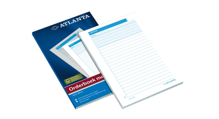 Orderboek a5419-010 185x110mm 50x2v