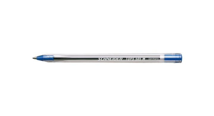 Balpen schneider tops medium blauw