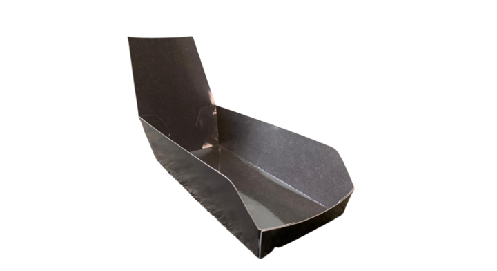 Bolustray 4 st, 213x90x55mm, zwart/zwart (7200 stuks)