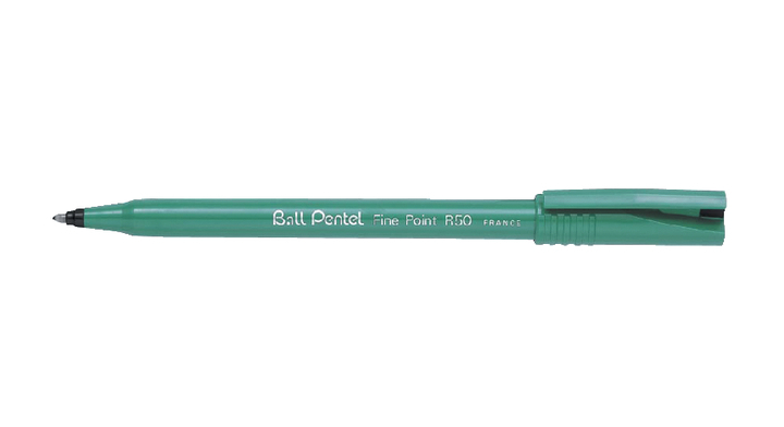 Rollerpen pentel r50 0.4mm zwart