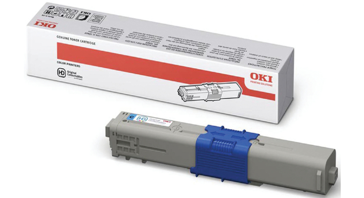 Toner oki 44469706 c300 c500 blauw(oki69706)