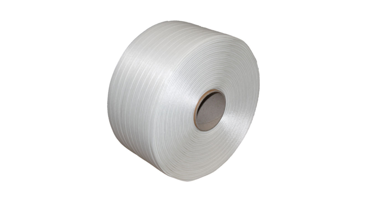 Omsnoeringsband, PP, 12mm x 2500m, 0,65mm, K200, wit (2 rol)