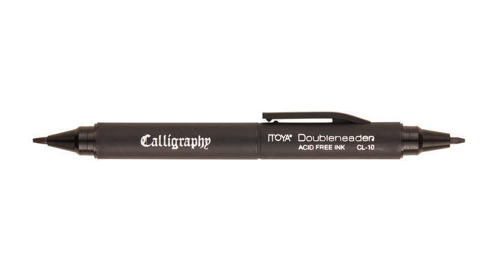 Kalligrafiepen itoya cl10 1.5/3.0mm penpunt zwart