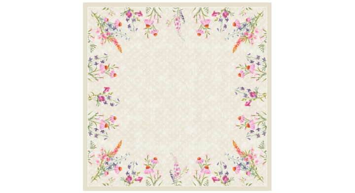 Duni Dunisilk®, napperon, 84x8cm, Floret, 195836 (100)