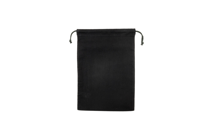 Schoenenzak, katoen, 21x30cm, zwart (100 stuks)