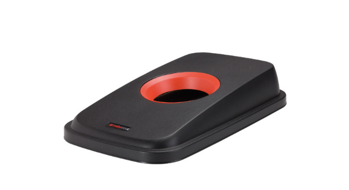 Selecto Premium, blik deksel, zwart/rood, VB 000459