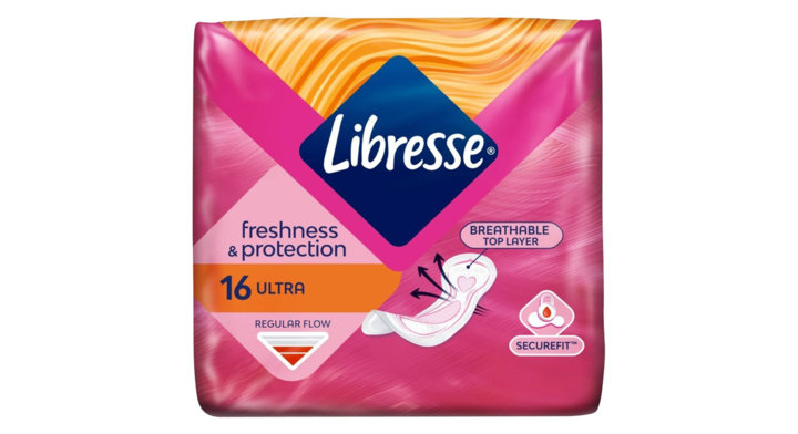 Maandverband libresse ultra normaal 16st(28680362)