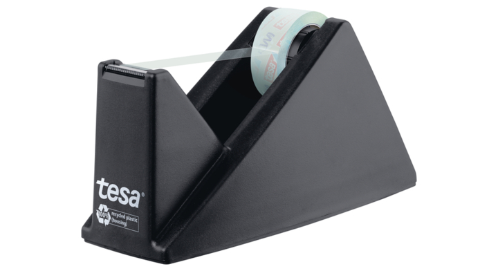 Plakbandhouder tesa 59045 zwart met 1 rol 19mmx10m(406356525