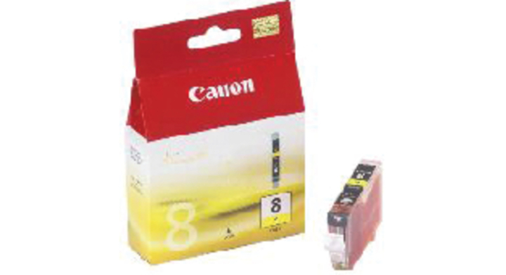 Inkcartridge canon cli-8y geel
