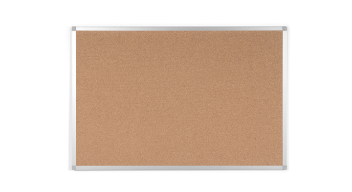 Prikbord quantore 90x60cm kurk(ca03409214)