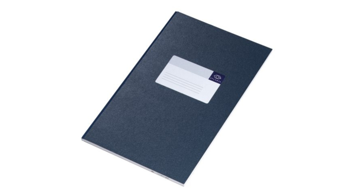 Register breedfolio a1042-156 100blad blauw