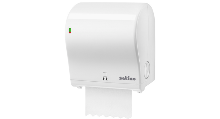 Satino by WEPA | Handdoekrol Dispenser | Midi | PT1 | Wit | 331520