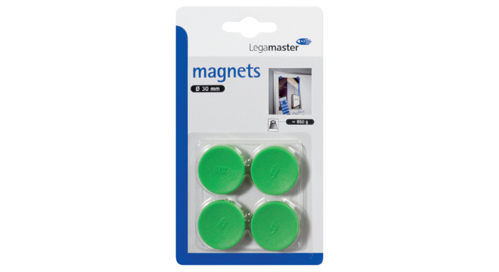 Magneet legamaster 30mm groen
