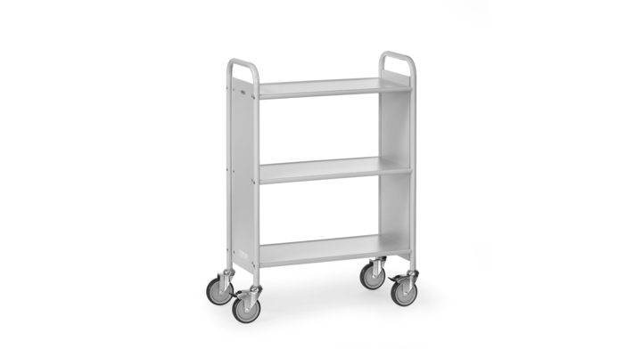 Dossierwagen lichtgrijs, 720x350mm Draagverm. 150kg