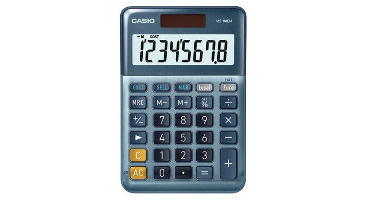 Rekenmachine casio ms-88em(ms-88em)