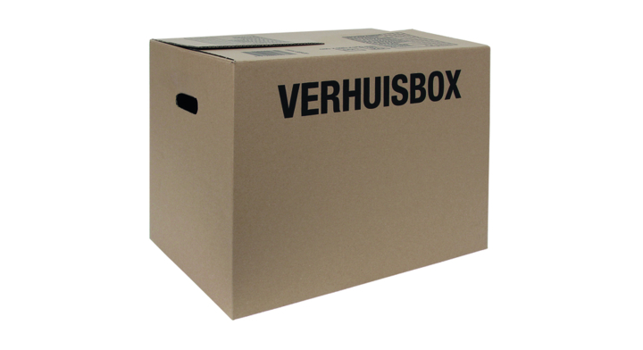 Verhuisdoos iezzy 480x320x360 enkelgolf bruin(10080)