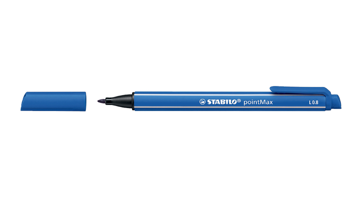 Viltstift stabilo point max 488/32 ultramarijn(488/32)
