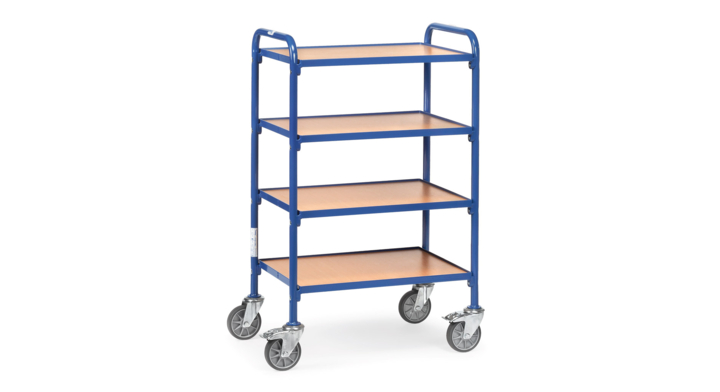 Bijzetwagen met legbord, 630x470mm Draagverm. 250kg