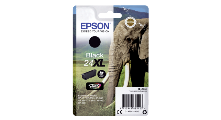 Inkcartridge epson 24xl t2431 zwart(2666443)
