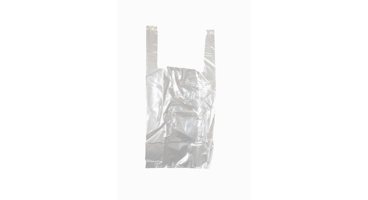 Hdpe Hemdtas Wit 27+6+6x48 cm 12Mu Ds/2000