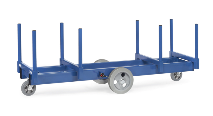 Langmateriaal wagen, 2500x700x920 mm Draagverm. 2000kg