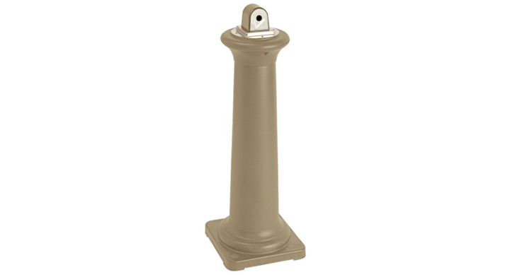 Rubbermaid Groundskeeper Tuscan, rookzuil, beige, VB 000930