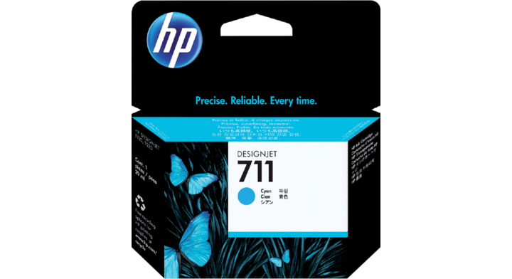 Inkcartridge hp cz130a no 711 blauw(cz130a)