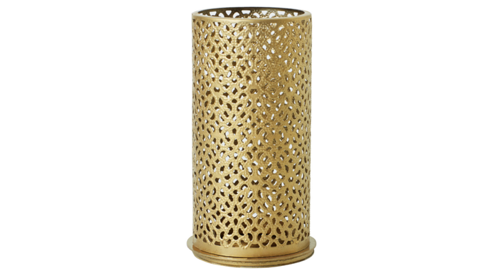 Duni | LED Lamphouder | 140x75mm | Kandelaar Bliss Gold | 176149 (4 stuks)