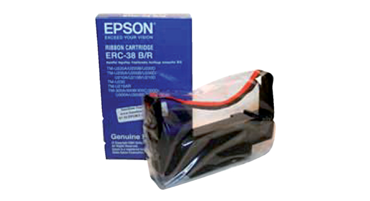 Lint epson c43s015245 erc38 zwart/rood