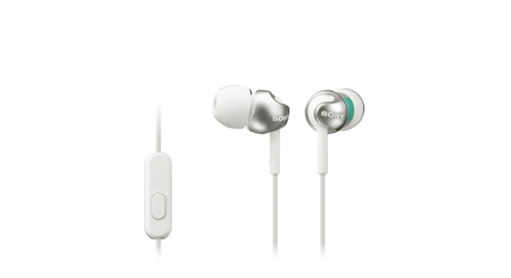 Oordopjes sony ex110ap microfoon zwart(sohsex110apbk)