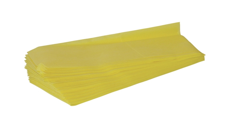 Cleaninq, viscose stofwisdoek, 25x60cm, geel, 2030256014 (25 stuks)