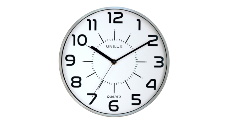 Wandklok unilux pop grijs(400094283)