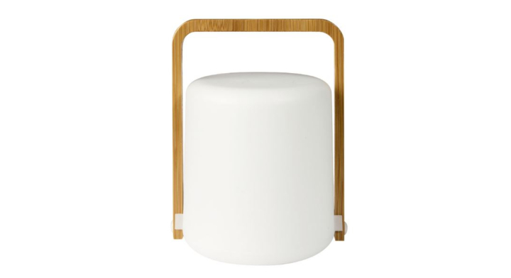 Duni | LED Lamphouder | 148x108mm | Sibling Bamboe White | 192533 (4 stuks)