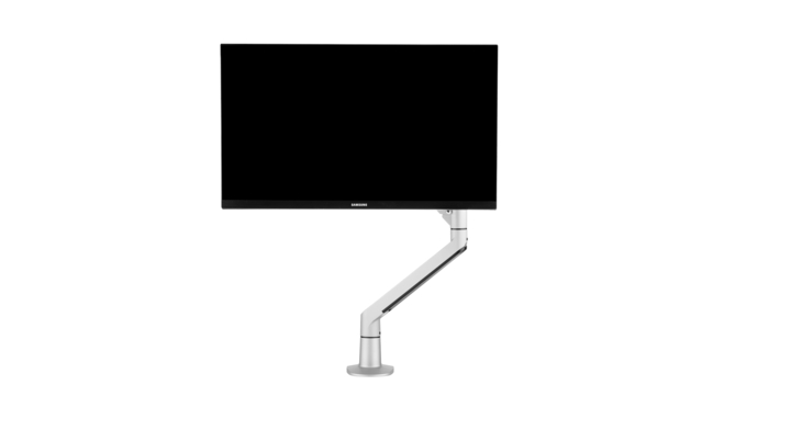 Filex, Chicago enkel monitorarm (2-12 kg), zilver