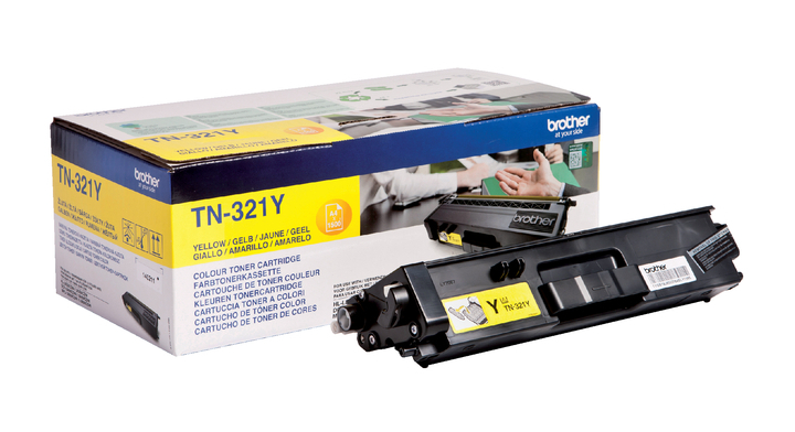 Toner brother tn-321 1.5k geel(tn-321y)