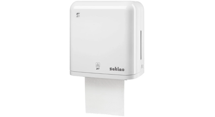 Satino by WEPA | Handdoekrol Dispenser | Sensor | PT1 | Wit | 331070