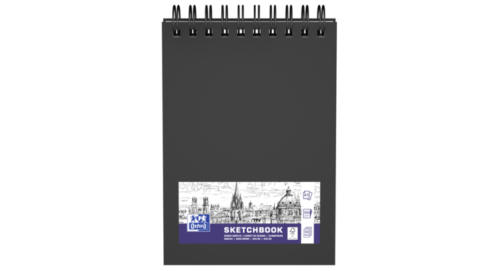Schetsboek oxford a5 50vel 100gr spiraal(400152644)