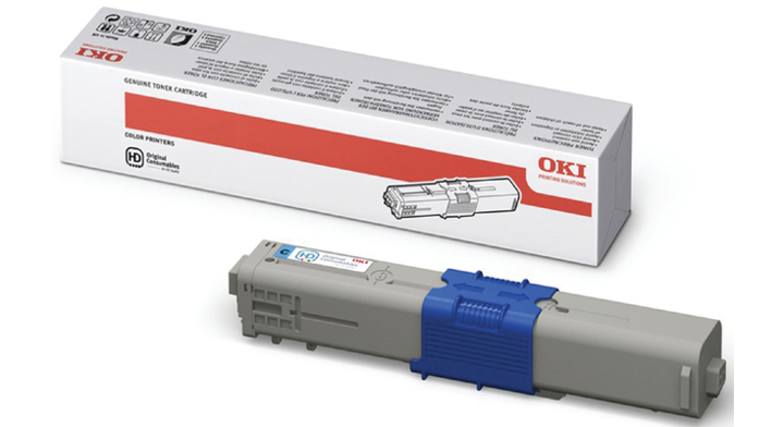 Toner oki 44469724 c500 blauw 5k(oki69724)