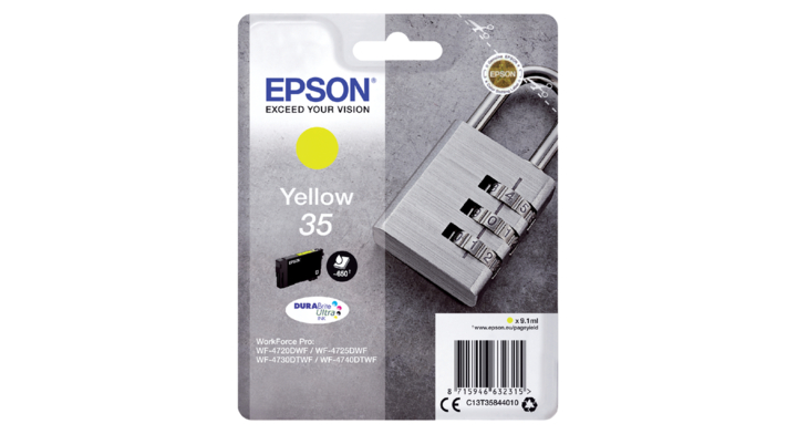 Inkcartridge epson 35 t3584 geel(2783011)