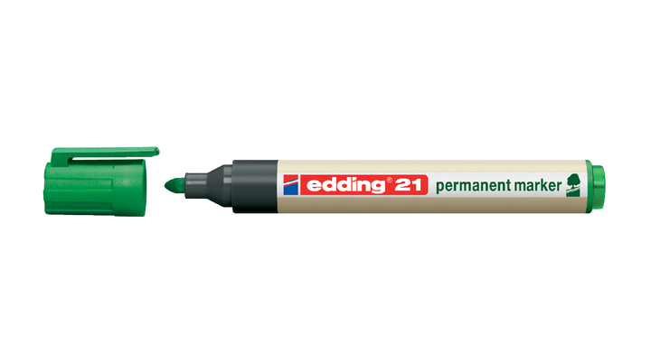 Viltstift edding 21 ecoline rond 1.5-3mm groen(4439004)