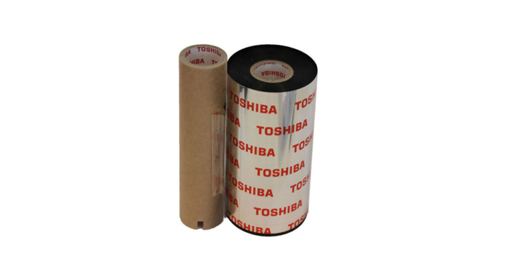 Toshiba printlint AS1F, resin, 110mm x 400m, flathead