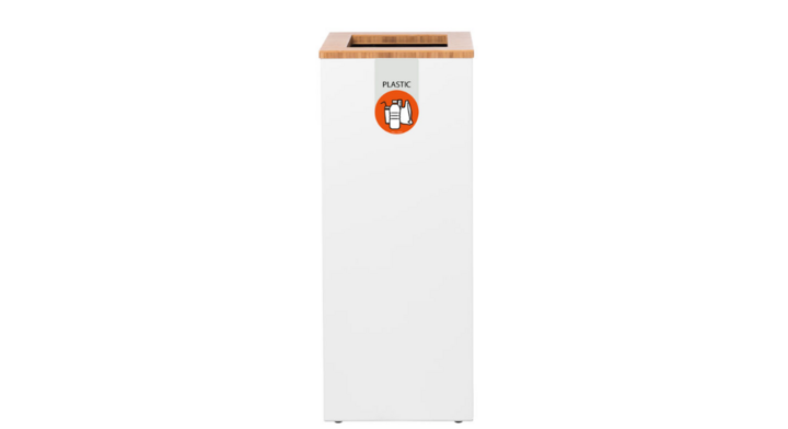Lune Paxa Large, modulaire afvalscheidingsbak, 65 liter, wit, VB 730926 | plastic